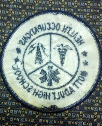 HEALTH OCCUPATIONS MOTT ADULT HIGH SCHOOL PATCH - Picture 2 of 2