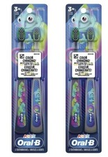 2 PACK Oral-B Kid's Manual Toothbrush for Children Age 3 , Extra Soft, 2 Count