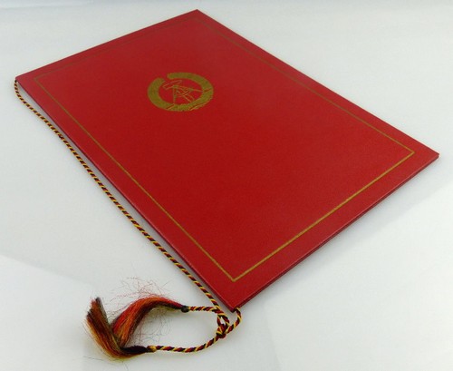 Urkunde: Verdienter Bergmann der DDR, verliehen 1975, Orden1906 - Bild 1 von 5