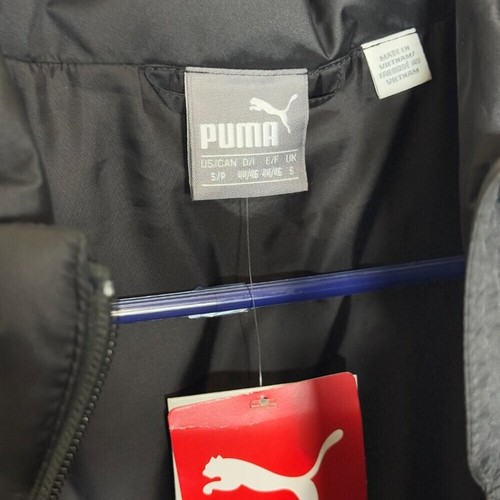 Puma LIGA Casuals Padded Jacket Puma Black-Puma White 655301 03 TN17282 NEW - Picture 7 of 10