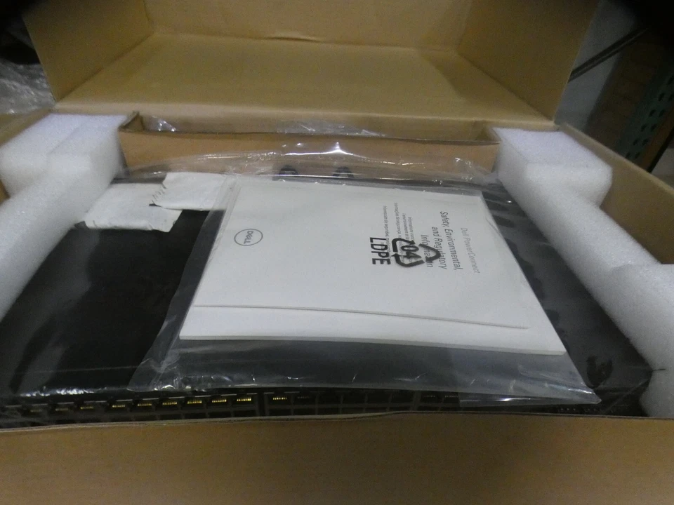 Open Box Dell PowerConnect 2848 48 Port POE Network Ethernet Switch F496K - Image 2 of 4