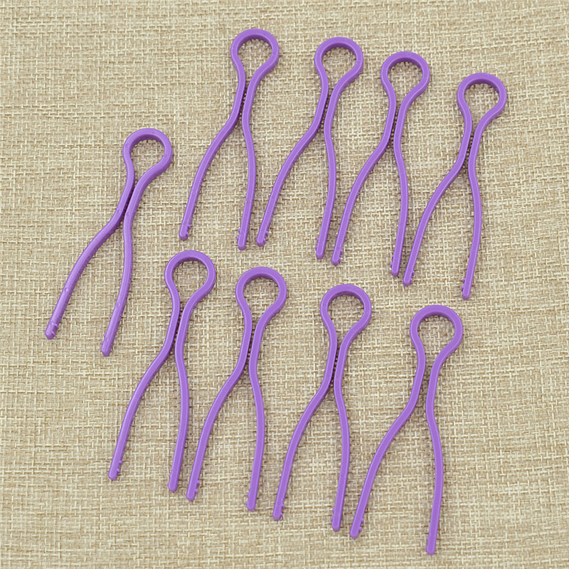 30x/lot Plastic Bobbin Holder Clips Thread Spool Huggers Sewing Machine