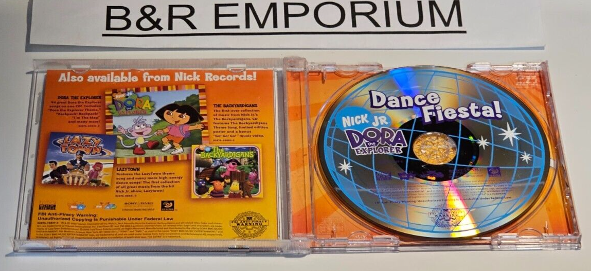 Dora the Explorer Lot - Dance Fiesta! (2005 CD) + Fairytale