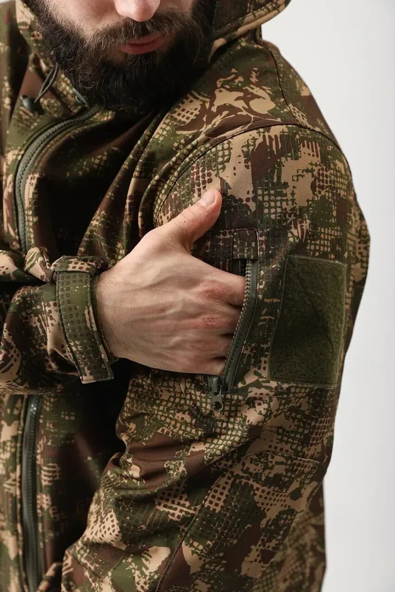 Tactical Soft Shell Jacket “Predator” Camo Ukrainian National