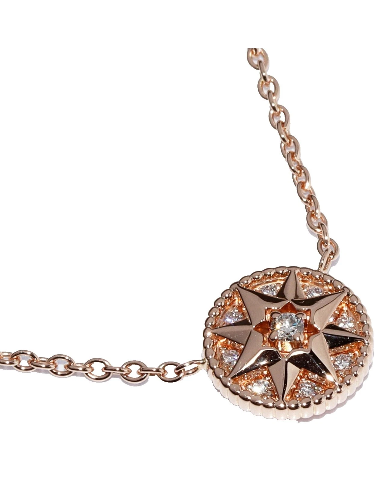 Joyería de Moda Chapado en Oro Rosa Dior