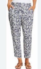 Jessica Simpson Womens Printed Pull-on Pant Bouquet Splash Heather Medium 8/10