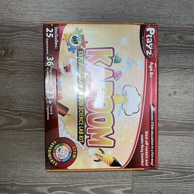 Playz Kaboom Explosive Combustion Science Lab Kit (0617689940260)