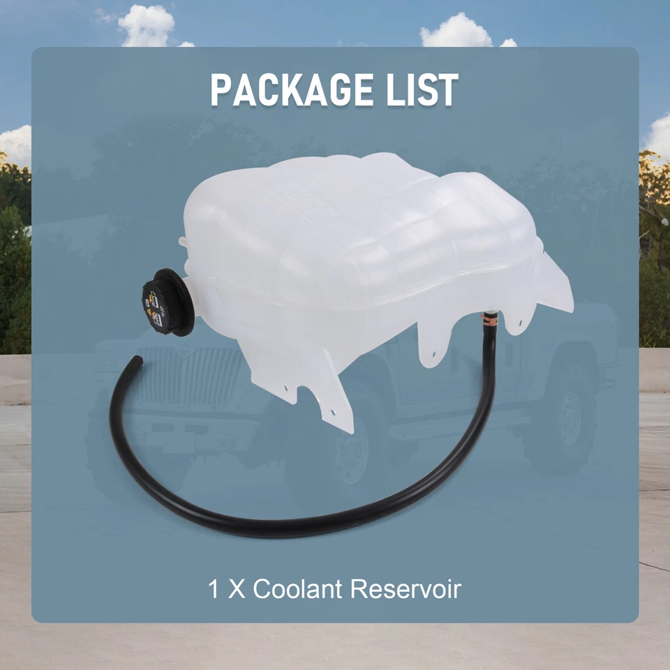 603-5104 para depósito de refrigerante presurizado de alta resistencia International 4300 4400 Foto 2 de 4