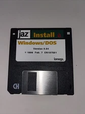 Jaz Install windows/DOS version 3.04