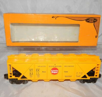 Clean Boxed Lionel 9371 Seaboard Coast Line Covered hopper Lantic Sugar O Quad