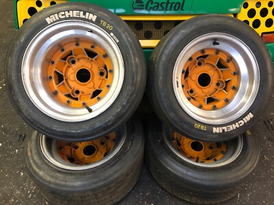 ALPINE A110 1800 SIZE 4 SET OF ORIGINAL GOTTI X13 RIMS FROM A WORKS CAR 1973!