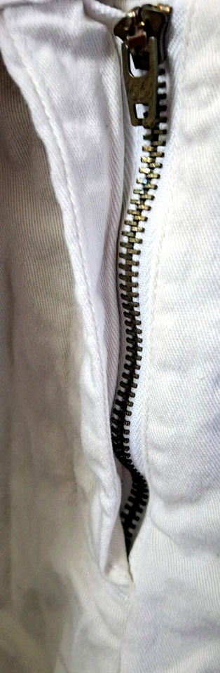 Route 66 Denim Shorts Women's 16 White Mid-Rise Cotton Blend Ships from USA - Image 3 of 4