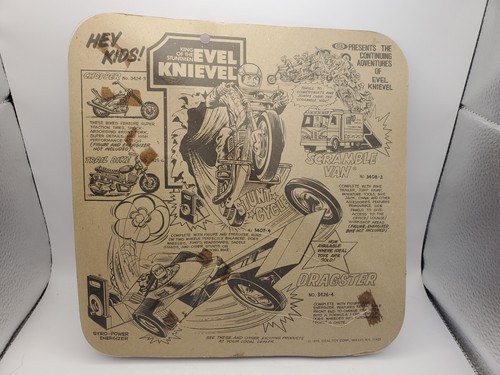 Evel Knievel Explorer Set SOLO ACCESSORI - Giocattoli ideali 1975 n. 3420-7 - Su scheda - Foto 9 di 11