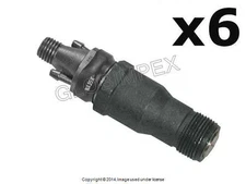 Mercedes w124 w126 Rebuilt Fuel Injector Assembly Set of 6 BOSCH OEM +WARRANTY