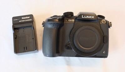 Panasonic Lumix DC-GH5 20.3MP Mirrorless Digital Camera - Shutter