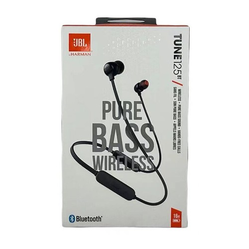 JBL Tune 125BT Wireless Sport In-Ear Headphones Headsets with Remote -  Black | eBay