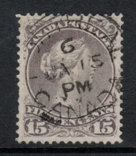 Canada #29 Extra Fine Used With Ideal CDS Cancel