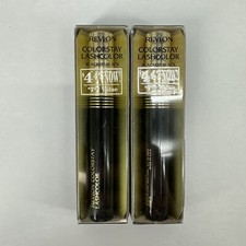 LOT OF 2 Revlon Colorstay Lashcolor 01 Blacke...