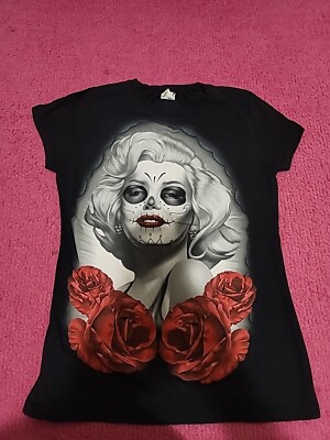 Vintage Marilyn Monroe Cali Shirt Women's Large 