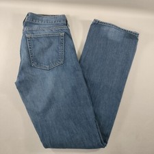 J Crew Bootcut Blue Denim Jeans Womens Size 27 Tall