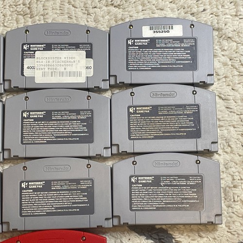 10 Vintage N64 Classic Nintendo 64 Video Games Tested Madden NBA Jam Gretzky NHL - Picture 7 of 12