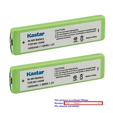 Kastar Gumstick Battery for Panasonic HHF-1PSC, RP-BP140H, RP-BP61, RP-BP61PY