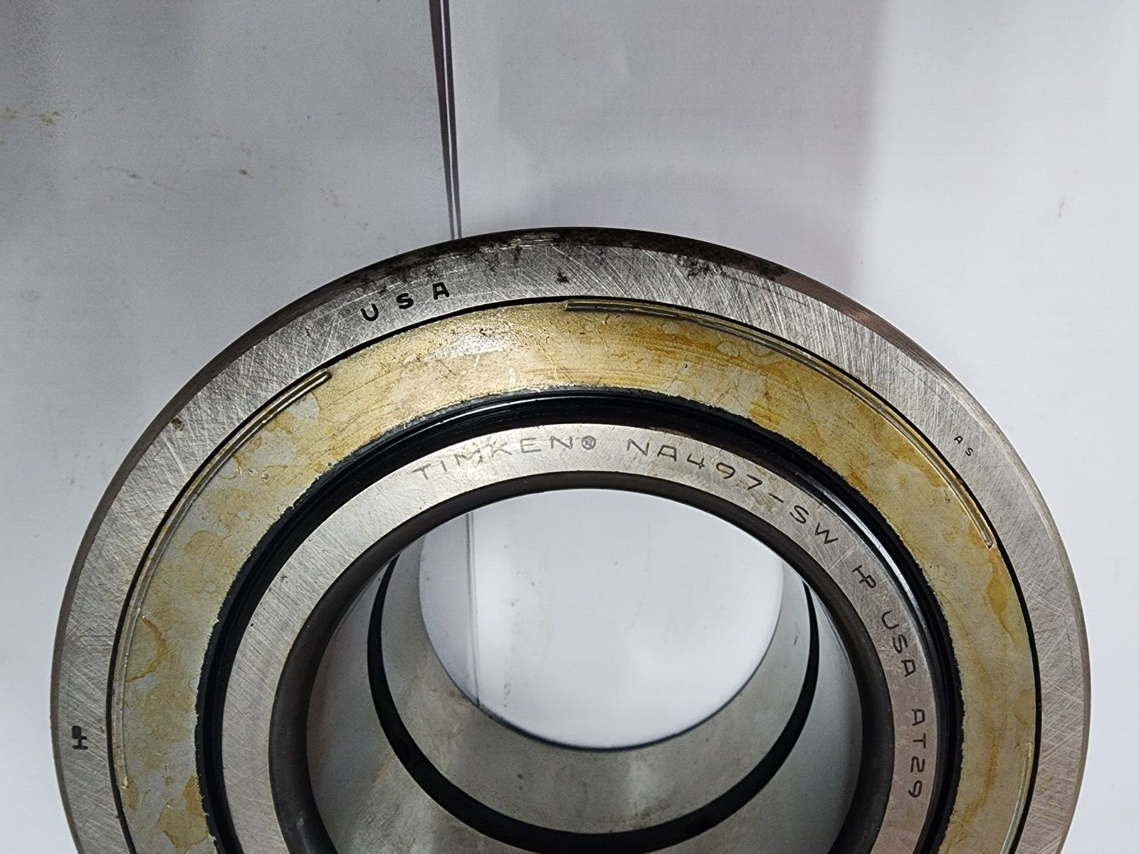 TIMKEN NA497SW 90221 Tapered Roller Bearing Complete Set New USA AT29