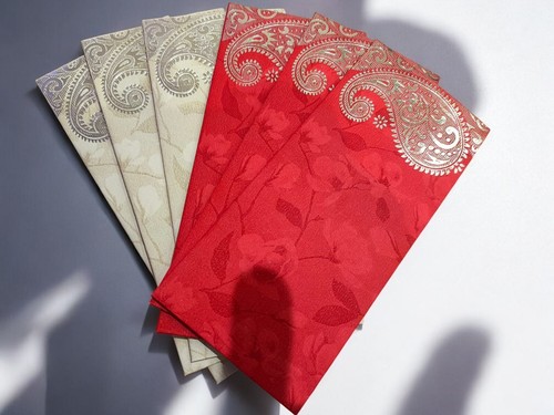 Luxury Designer FANCY ENVELOPE GIFT WEDDING MONEY For OCCASIONS WALLET COLOURFUL - Picture 2 of 3