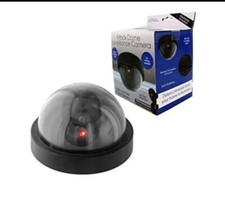 Mock Dome Surveillance Camera - No Wiring Needed