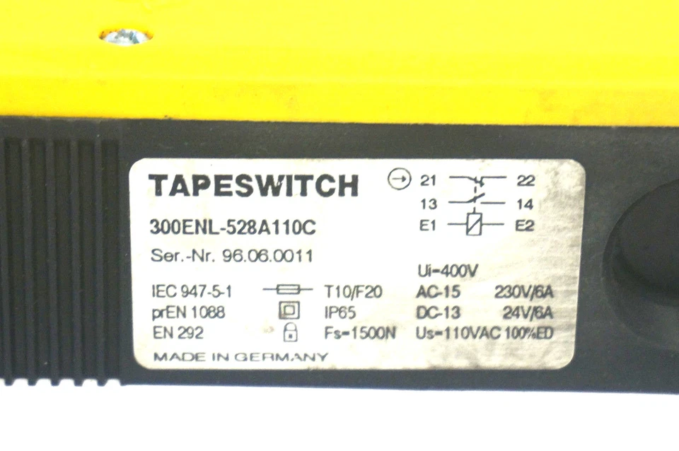 NEW TAPESWITCH 300ENL-528A110C SAFETY SWITCH 300ENL528A110C - Image 3 of 3