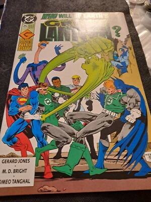 DC 25 JUN 92 GREEN LANTERN COMIC BOOK!    e4936UXX