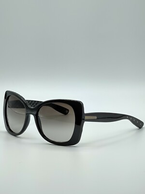 Bottega Veneta Black Round Boxed Cat Sunglasses Bottega Veneta Black Round Boxed Cat | Mercari main image 3