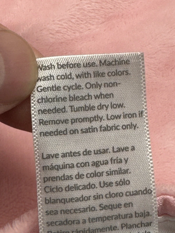 Manta de seguridad para bebé Baby Starters Pretty As A Flower Lovey Pink Doll Foto 4 de 4