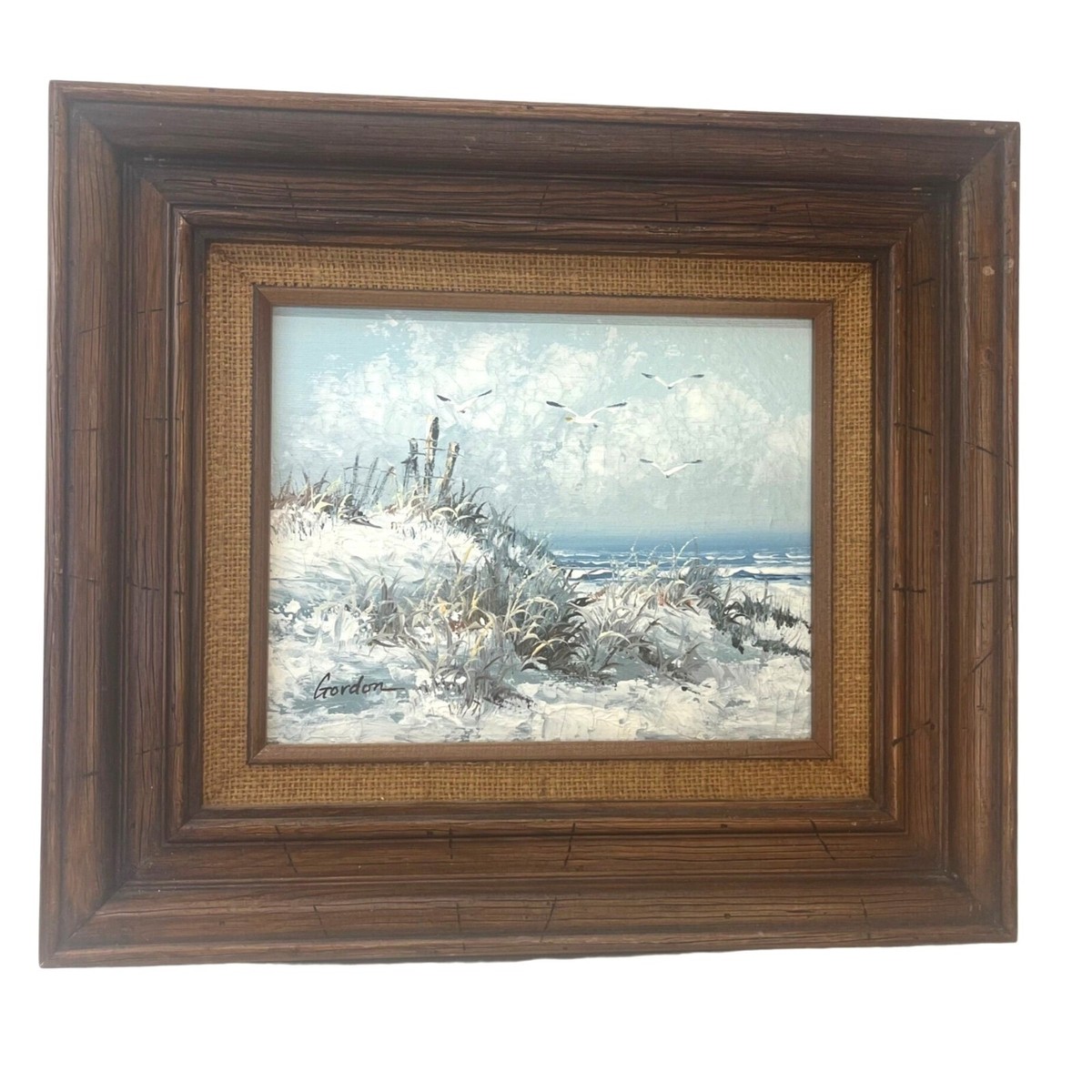 【F4号】good blue(spelling) 油絵 oil painting F4号】good blue(spelling) 油絵 oil painting William G Muller