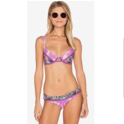  (SET) Maaji Annie s Song Reversible Bikini- Small.