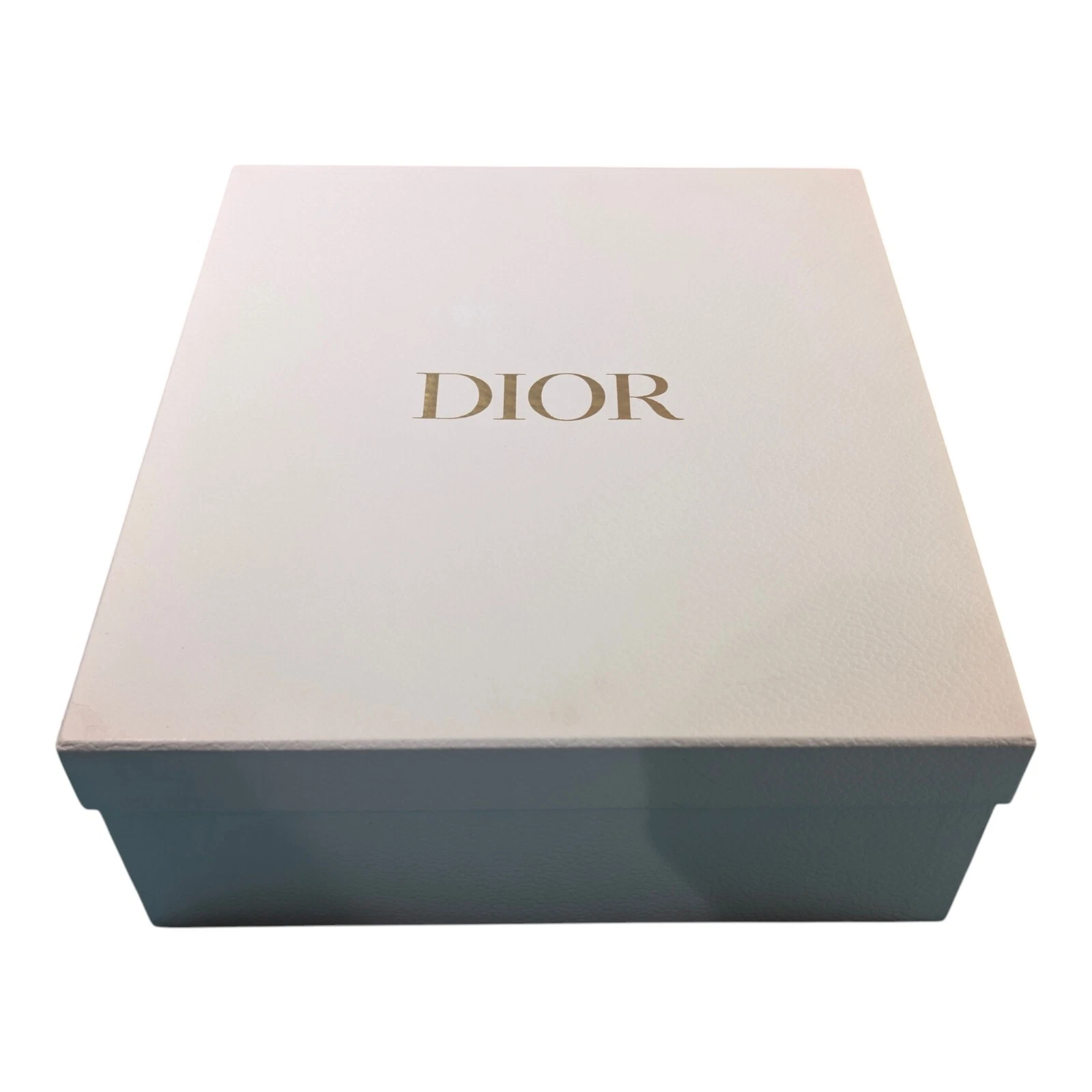 DIOR Boîte à sandales vide rangement cadeau dioract blanche grande 28,7x32,5x11,3 cm