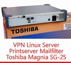 Toshiba Vpn Server Magnia SG-25 Druckserver Firewall Proxyserver Mailfilter SG25