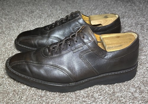 Mephisto Men’s Shoes Bike-Toe Oxford Brown Lace-Up Leather Size 8.5