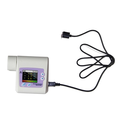 Contec Digitales Spirometer Lungenatmungsdiagnostik Spirometrie Volumetrisch - Bild 8 von 10