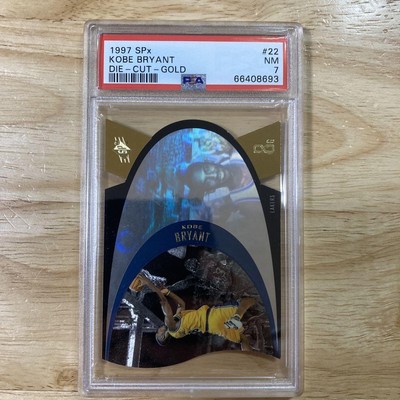 Psa7 1997 Spx Die-Cut-Gold Kobe | eBay