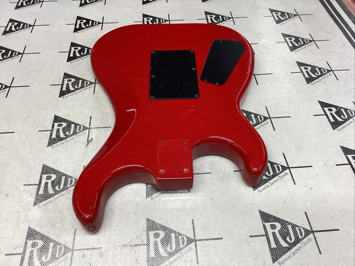 Vintage 80's Kramer Japan JK1000 Electric Guitar Body Red | eBay