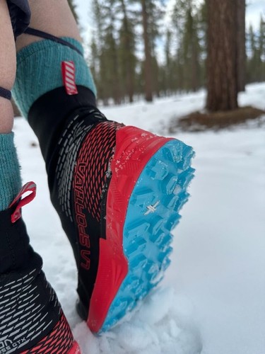 LA SPORTIVA cyklon cross gtx trail run shoe BOA mudguard tread gaiter women 41.5 - Picture 15 of 17