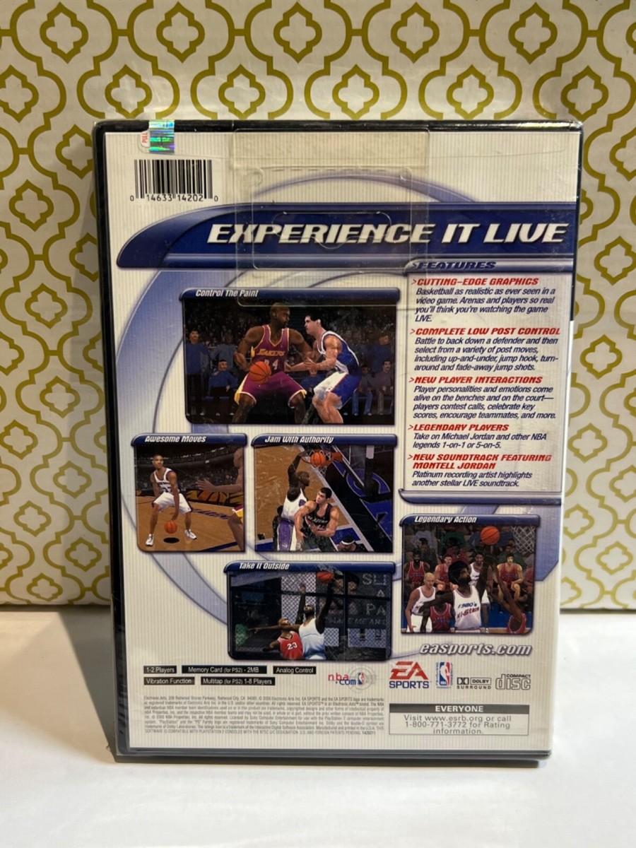 NBA Live 2001 (Sony Playstation 2 , 2000) USA - BRAND NEW SEALED