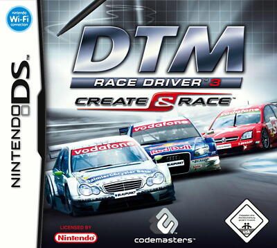 Dtm Race Driver: Create & Race (Nintendo DS, 2008)