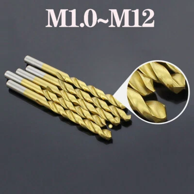 HSS Titan Spiralbohrer Set Metallbohrer Bohrer 1/1.1/1.2/1.3/1.4/1.5/1.6-12mm - Bild 1 von 4