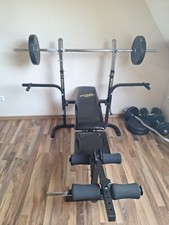 Kettler Hantelbank mit Hanteln und Gewichten