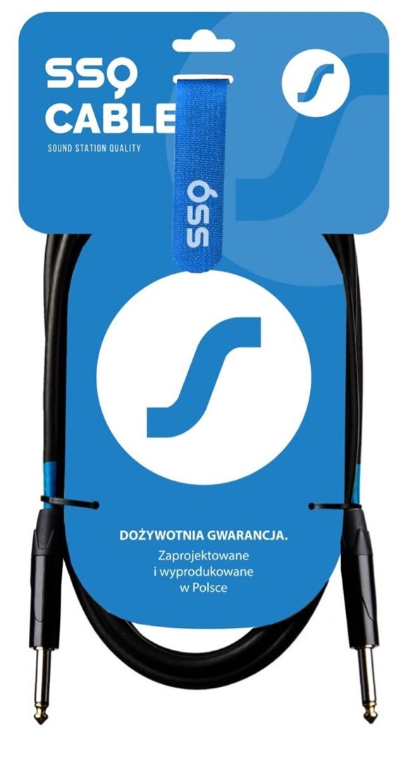 5907688758627 SSQ JMPJMP7 - Кабельный разъем mono - разъем mono - 7 м, Schwarz SOUND ST