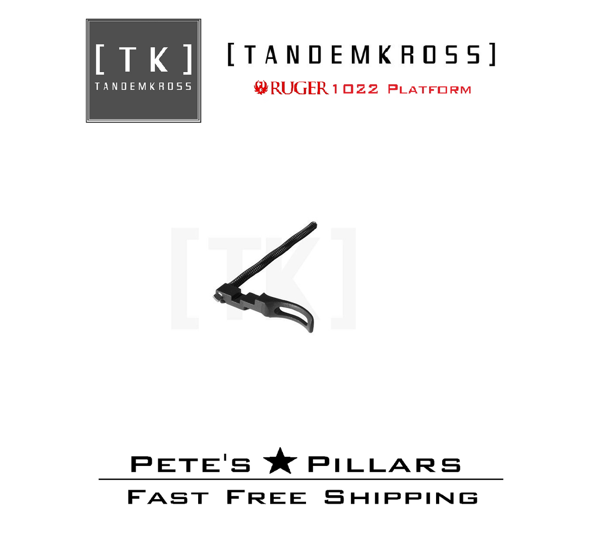 TandemKross Ruger 10/22 Spartan Skeletonized Charging Handle