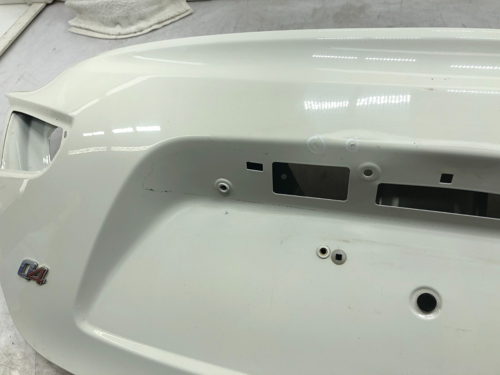 2014-2017 MASERATI GHIBLI REAR BOOT TRUNK LID OEM # NOTE DENTS.