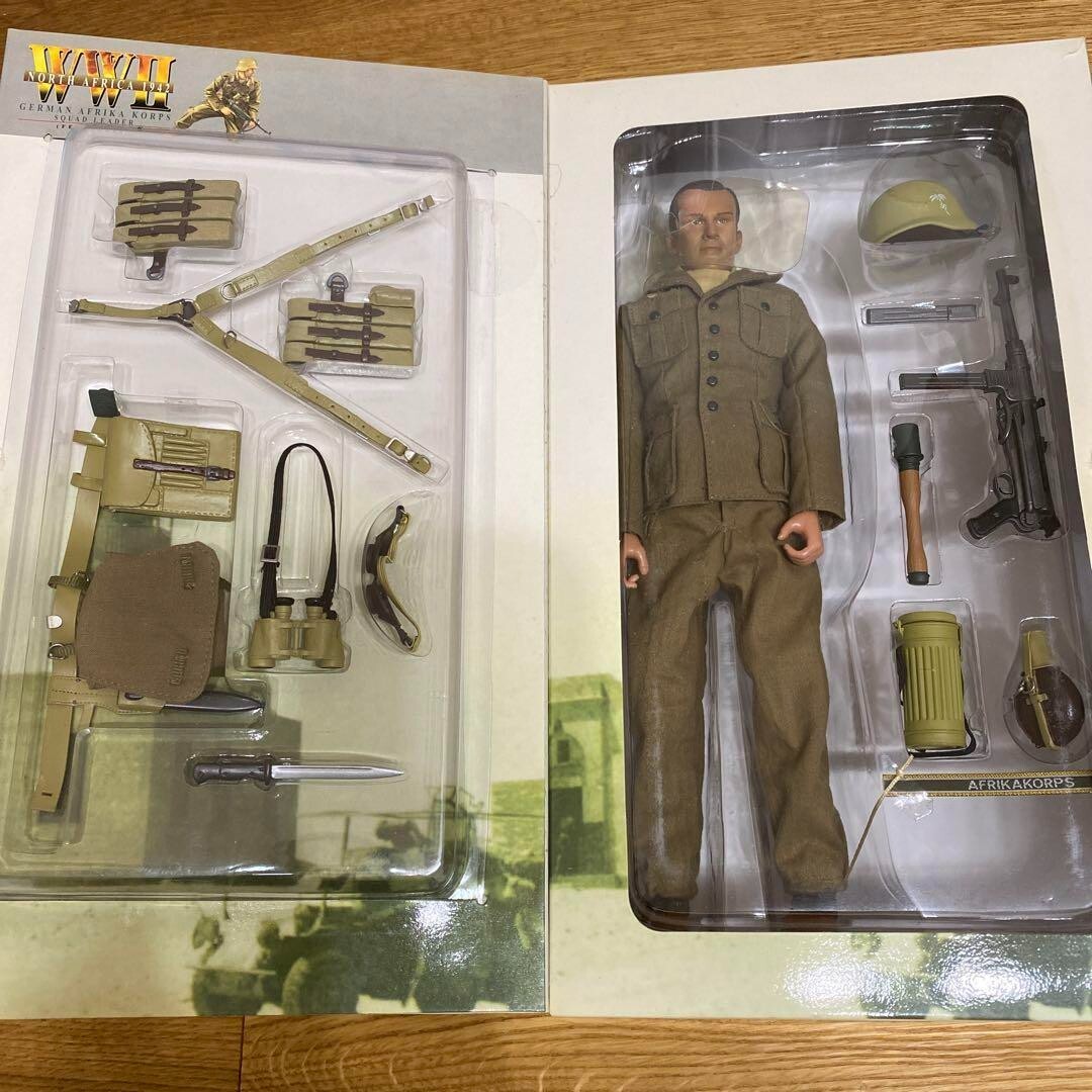 Dragon models WWⅡ GERMAN AFRICA Egon Military Action Figure 1/6